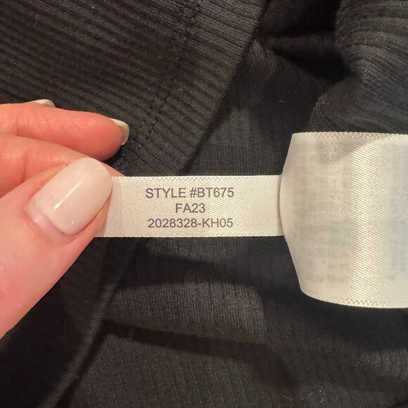 J. Crew Black Ribbed Turtleneck with Gold Buttons - Picture 8 of 8